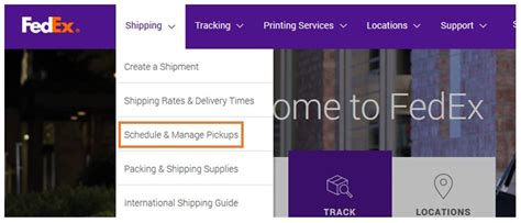 fedex com schedule a pickup|schedule a return pickup fedex.